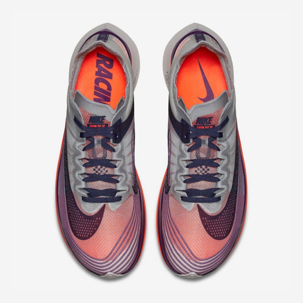 NIKE translucent Zoom Fly SP lightweight women’s sneakers Size 4.5 - Picture 8 of 9
